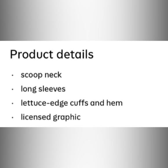 Old Navy Mickey Mouse Lettuce Edge Licensed Graphic T-Shirt - Picture 4 of 7